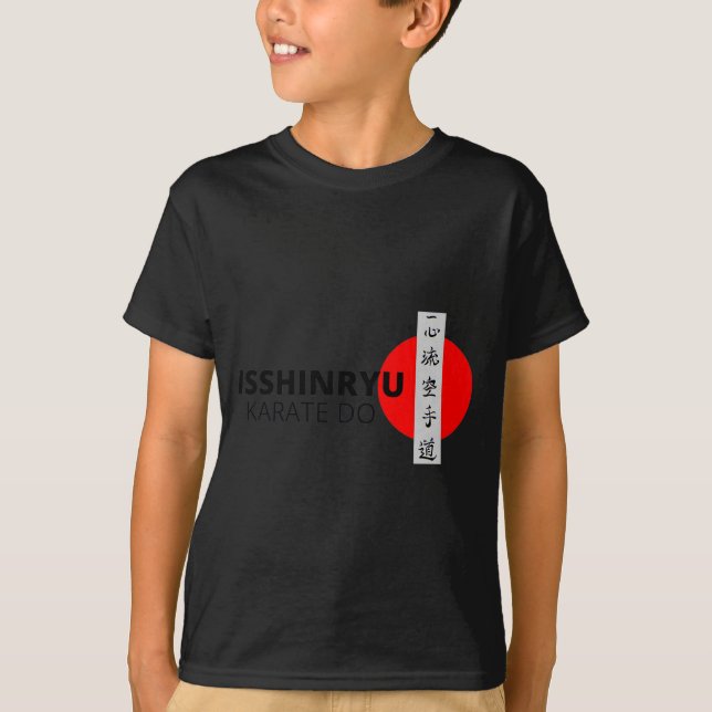 Camiseta Isshinryu Karate Do Sol Nascente  (Frente)
