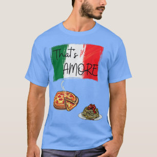 Camiseta Isso Amore Pizza Lover Comida Italiana