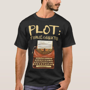 Camiseta Isso Constrói Caráter Livro de Escrita de História