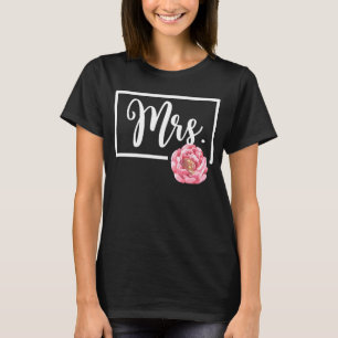 Camiseta Isso Diz Sra Flor Casamento Despedida de Solteira