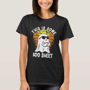 Camiseta Isso É Alguma Folha de Boo Halloween Divertido