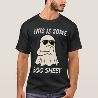 Camiseta Isso É Alguma Folha de Boo no Halloween Fantasma P