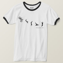 Camiseta Isso é apenas como eu rolo - bicicleta engraçada