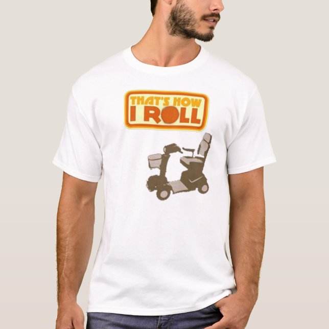 Camiseta Isso é como eu rolo (Frente)