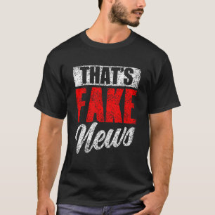 Camiseta Isso é Fake News Direitos Liberdade Imprensa Jorna