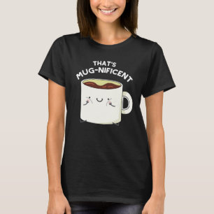 Camiseta Isso é muito engraçado, café café mugnamente escur