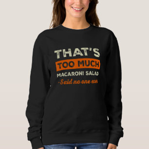 Camiseta Isso é Muito Salada de Macarrão Engraçado Salada d