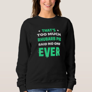 Camiseta Isso é Muito Torta de Ruibarbo Humor Divertido de