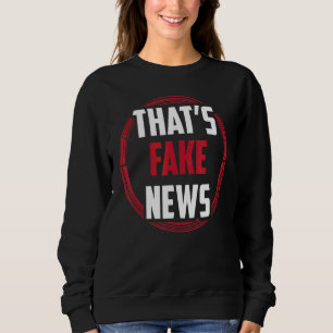 Camiseta Isso é notícias falsas Jornalismo Imprensa Direito