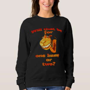 Camiseta Isso é para um camelo com uma ou duas corcovas