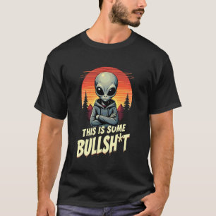 Camiseta Isso é um Alien Resident Morador Engraçado Xingand