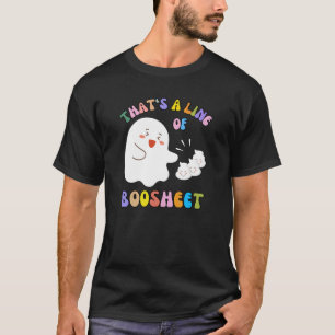 Camiseta "Isso é uma linha de Dia de as Bruxas engraçado Bo