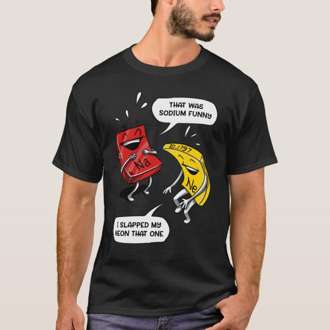Camiseta Isso Foi Piada De Ciência Da Química De Geeks Engr (Frente)
