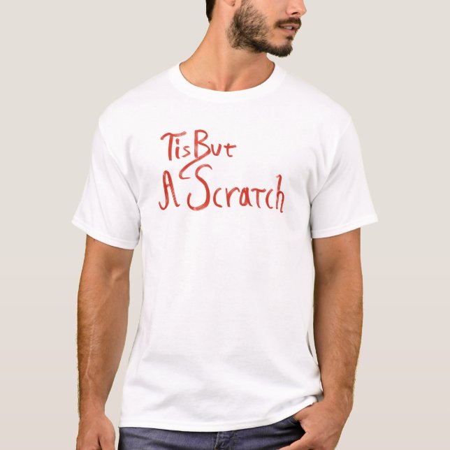 Camiseta Isso, Mas Um Arranhão De Mão (Frente)