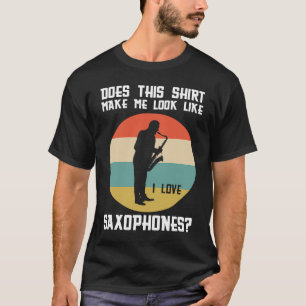 Camiseta isso me faz amar saxofone saxofone?
