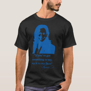 Camiseta Isso Para o Meu Rosto Kamala Walz 2024 Presidente 
