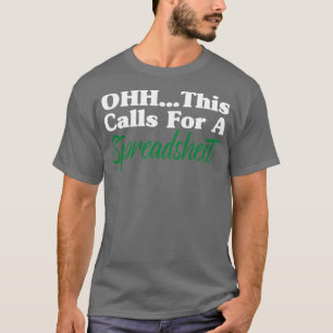 Camiseta Isso Requer Uma Conta De Presente Contabilista De