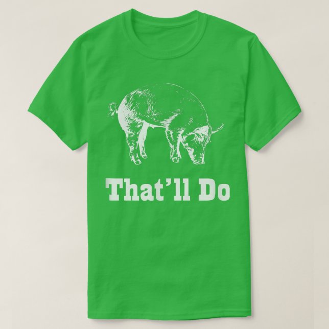 Camiseta Isso vai fazer o Pig Engraçado (Frente do Design)