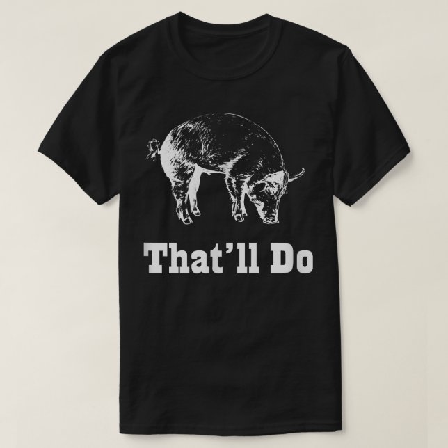 Camiseta Isso vai fazer o Pig Engraçado  (Frente do Design)