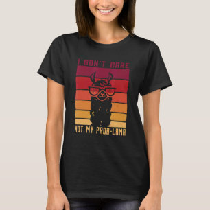 Camiseta Ist Mir Egal Nicht Mein Problama Llama Design