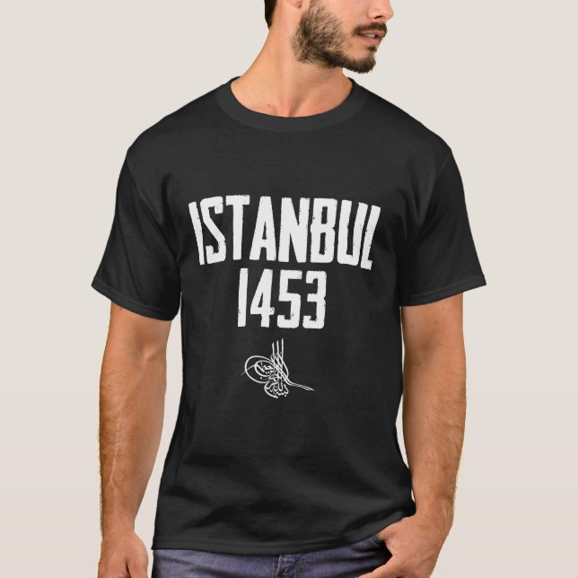 Camiseta Istambul 1453 Fetih Constantinopla Fatih Sultan (Frente)