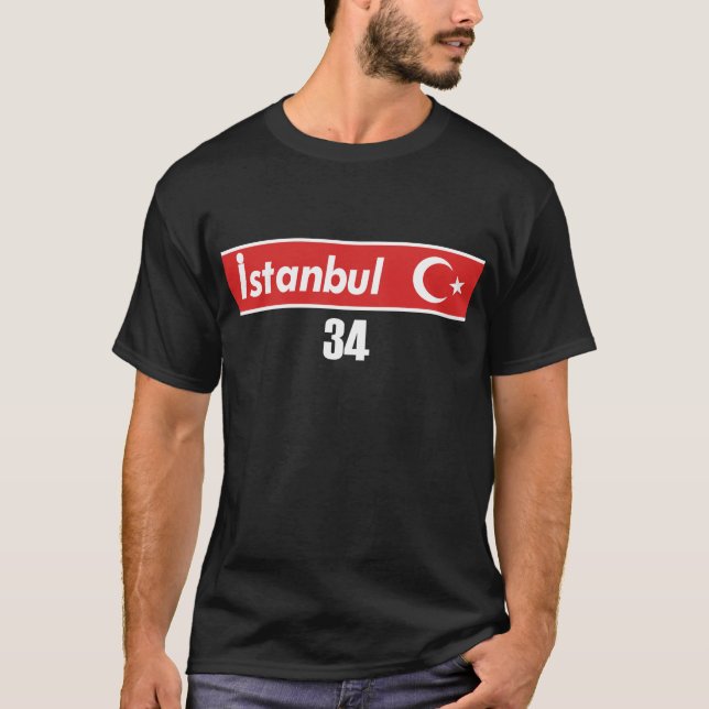Camiseta Istambul 34 Türkiye (Frente)