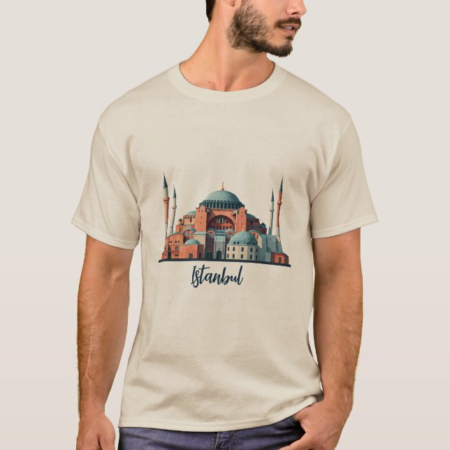 Camiseta Istambul Hagia Sophia (Frente)