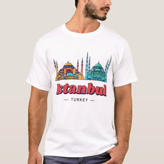 CAMISETA ISTAMBUL, TURQUIA (Frente)
