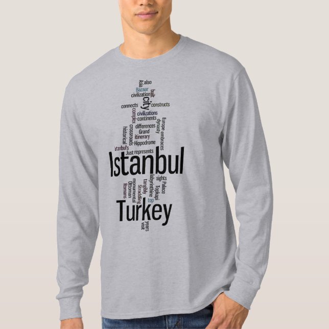 Camiseta Istambul Turquia (Frente)
