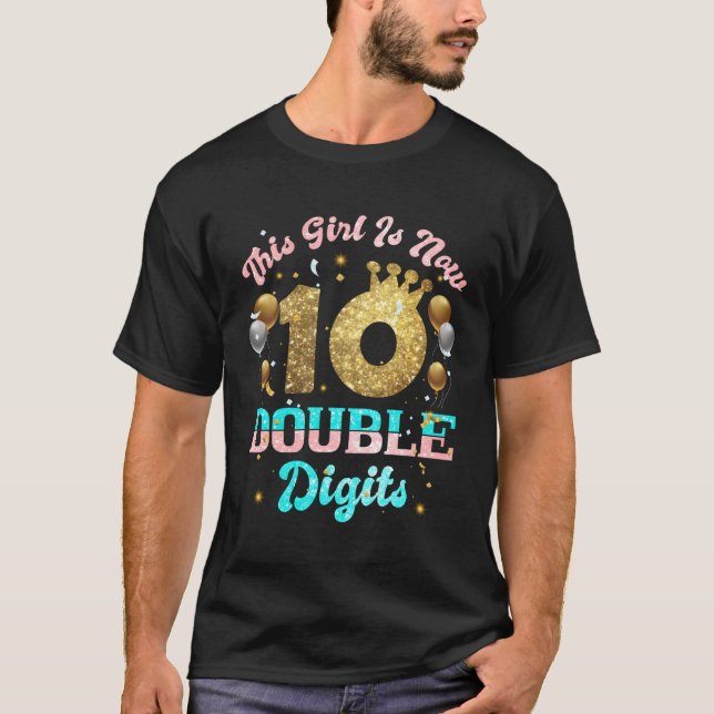 Camiseta Isto Agora São Dígitos Duplos 10 (Frente)