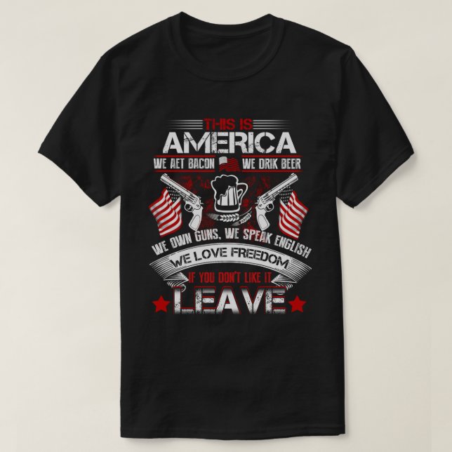Camiseta Isto É A América (Frente do Design)