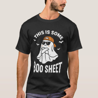 Camiseta Isto é Alguma Folha de Boo Meus Filhos Fantasma Di