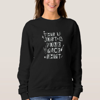 Camiseta Isto É Apenas Uma Música de Rock Punk