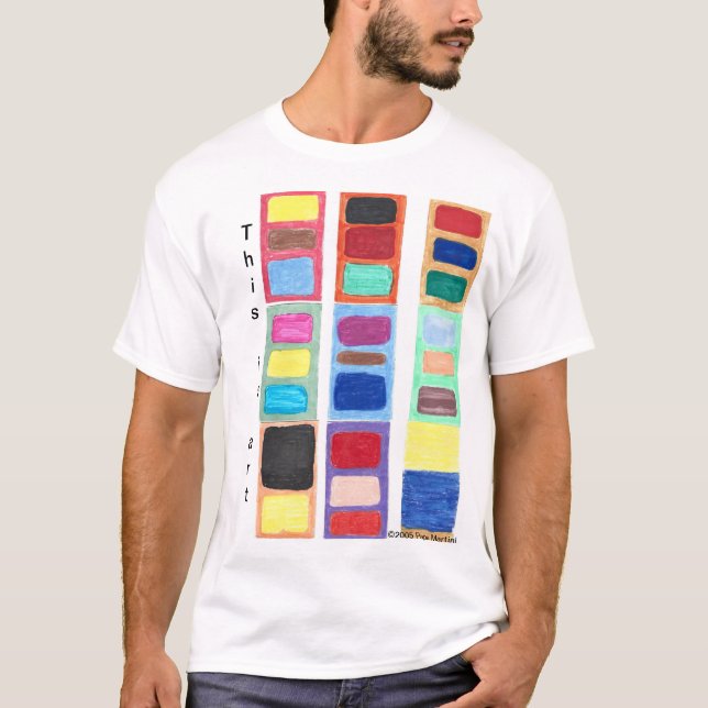 Camiseta Isto é arte (Frente)