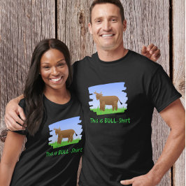 Camiseta Isto é Camisa-de-touro Engraçado