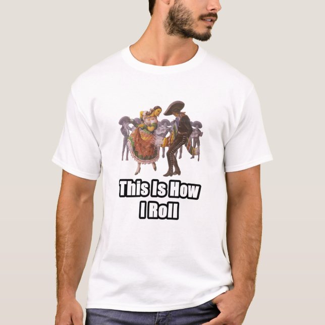 Camiseta Isto é como eu rolo (Frente)