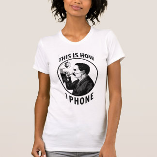 Camiseta Isto é como eu telefono