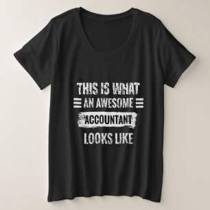 Camiseta Isto É Como Um Contador Incrível Se Parece