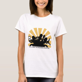 Camiseta Isto é como um engenheiro se parece com ele