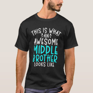 Camiseta Isto é como um incrível Irmão Médio parece
