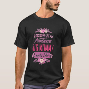 Camiseta Isto É Como Uma Incrível Grande Mamãe Se Parece Av