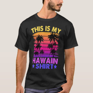 Camiseta Isto É Meu Havaiano  Aloha Havaí  Homens Mulheres 