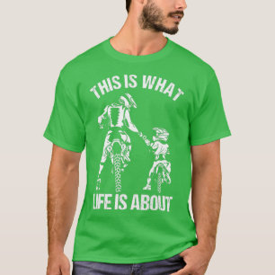 Camiseta Isto É O Que A Vida É Sobre O Padre Kid Son Motocr