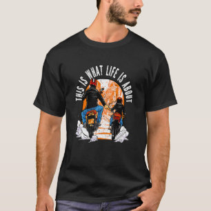 Camiseta Isto É O Que A Vida Tem A Ver Com A Sujeira De Bic
