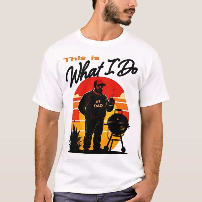 Camiseta Isto é o que eu faço (Frente)