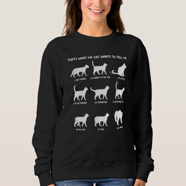 Camiseta Isto É O Que O Meu Gato Quer Dizer-Me Que Os Anima (Frente)