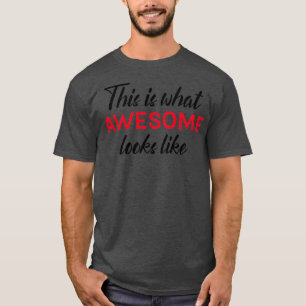 Camiseta Isto é o que parece incrível