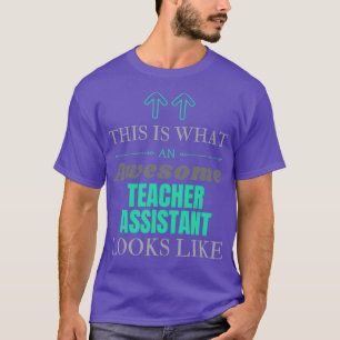 Camiseta Isto É O Que Parece Um Adjunto De Professores Incr