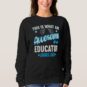 Camiseta Isto É O Que Parece Um Educador Incrível