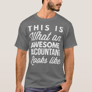 Camiseta Isto é o que um Contador Incrível se parece